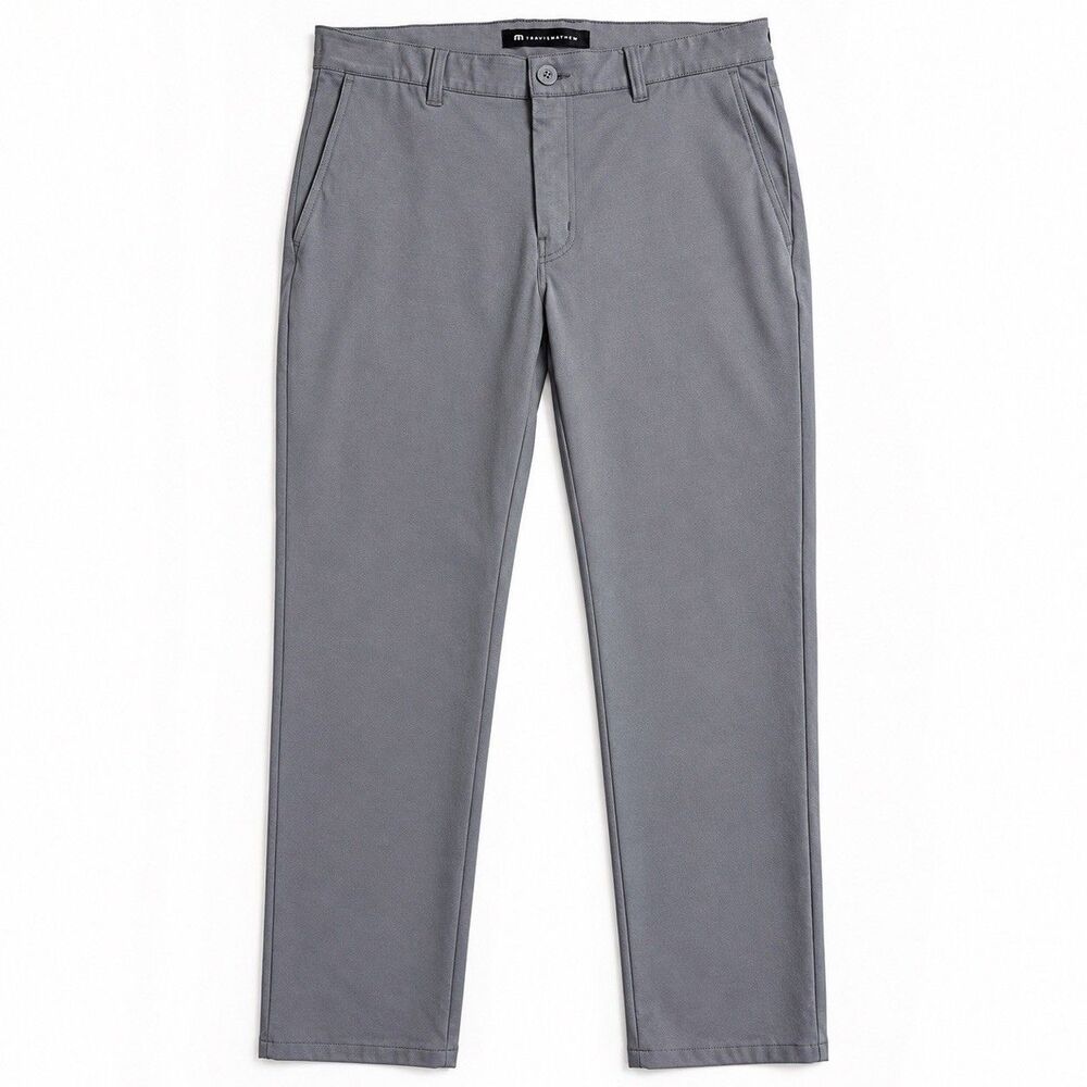 Travis Mathew Legacy Stretch Knit Golf Pants Gray Performance Men's 33x32